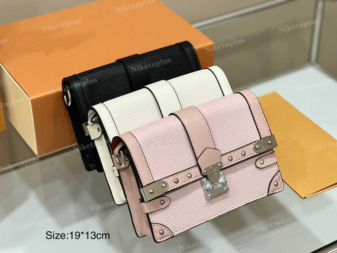 

M67508 Mini TRUNK corrugated chain bag Womens Leather Shoulder bags Handbags Crossbody Tote Designer Bags Cross Body Wallets Purse, #1