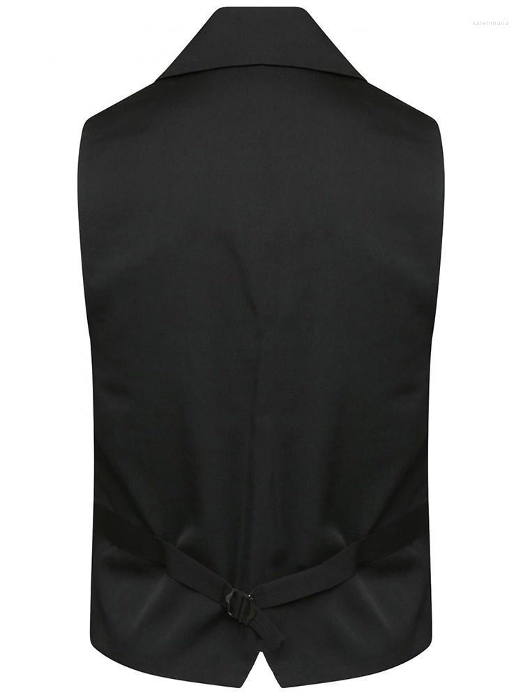 

Men' Vests Design Of Original The Maa Black Interior Big Size Coat Vest High Quality Large Wear Kare22