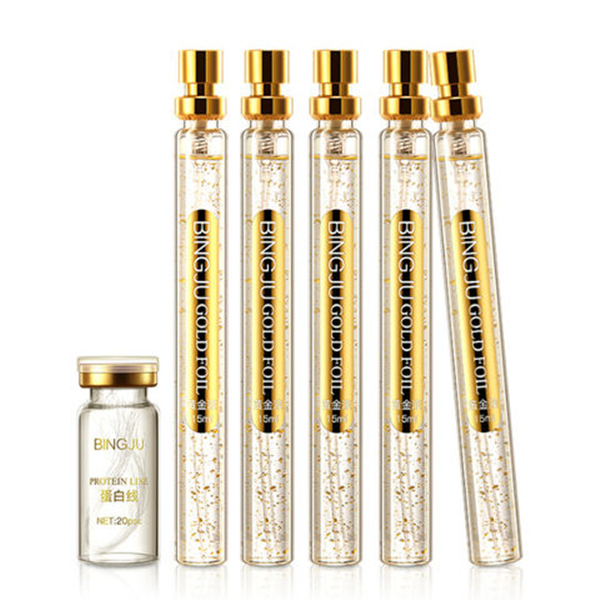 

Beauty Items 24k Gold Collagen Line Protein Peptide Line Facial Serum Thread Lift