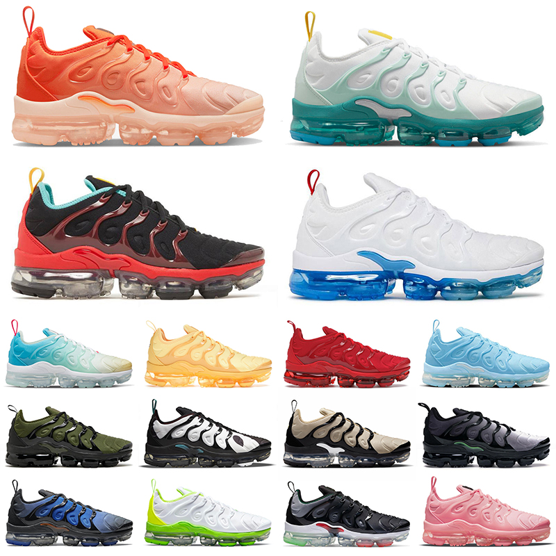 

tn plus runnning shoes us 13 tns Citrus Beige Black sports mens trainers women Stained Glass Knicks University Blue NEON 95 Since 1972 Rough Green Dark Russet sneakers, 36-47 university blue