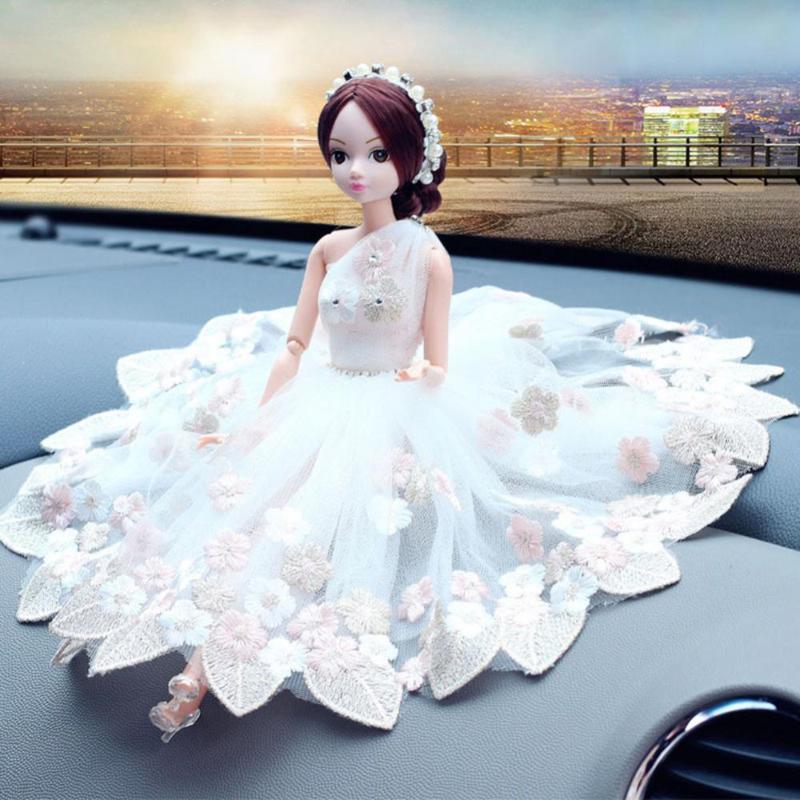 

Interior Decorations Fashion Wedding Bride Car Inerior Decoration Display Ornament Accessory GiftInterior