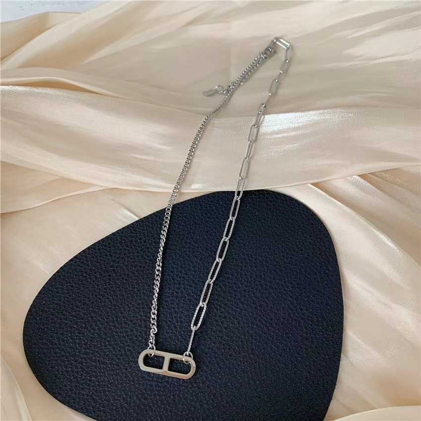 Valentine's Day Necklaces for Women Blue Necklace Costume Diffuser Anchor with Tassels Skull Jewelry-image-749739124
