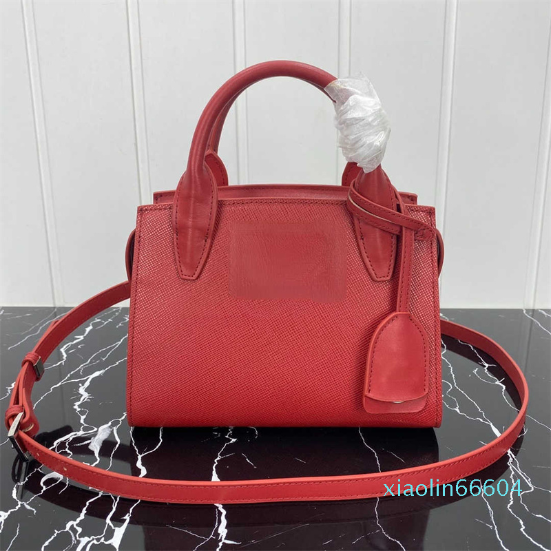 

Designer-Evening Bags Women Leather Large Capacity Handbag Removable Adjustable Leather Shoulder Strap Diagonal Pack Keychain Shoulder Bags, White