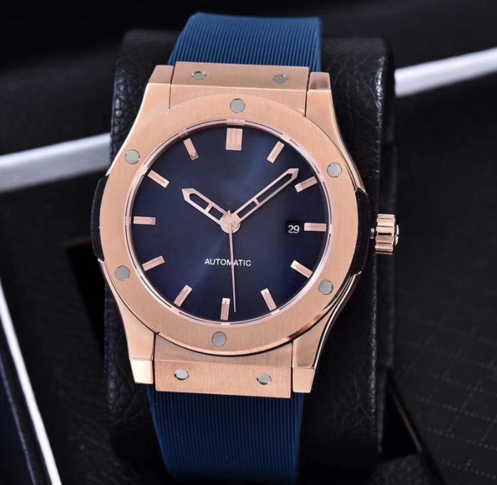 

2022 U1 New high-end men's mechanical watch business style 2813 high quality AAA Requin Big Gold Stainless Steel waterproof watchband BANG NX Watchs sapphire surface, 11