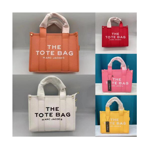 

PU Leather Marc Fashion Handbags Bag with Logo Large Capacity Shoulder for Women wallets Letter Printed Tote Bag Multi Colors Totes Purse, Customize