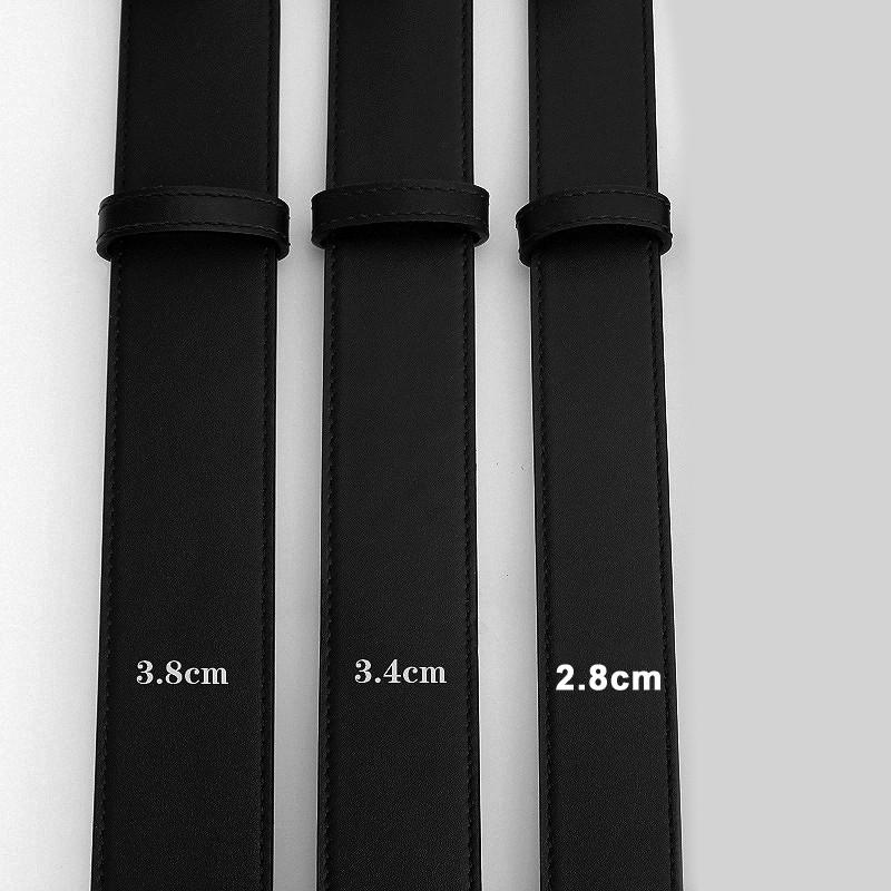 

Belts High-quality Leather Unisex Belt, Black