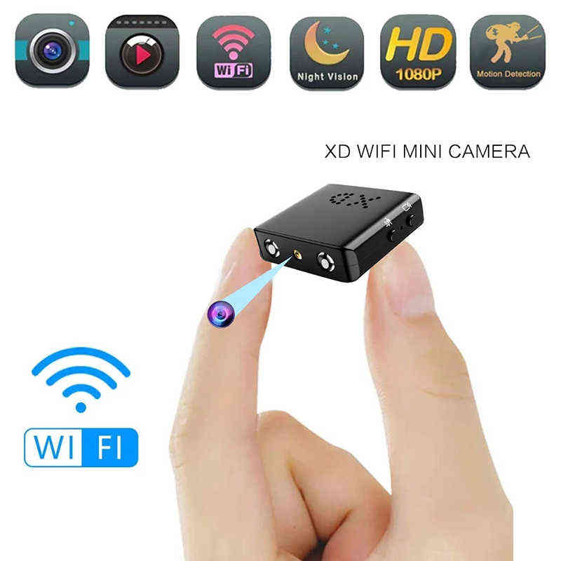 

Mini Wifi Camera Full Hd 4K 1080P Home Security Camcorder Night Vision Micro Secret Cam Motion Detection Video Voice Recorder J220519