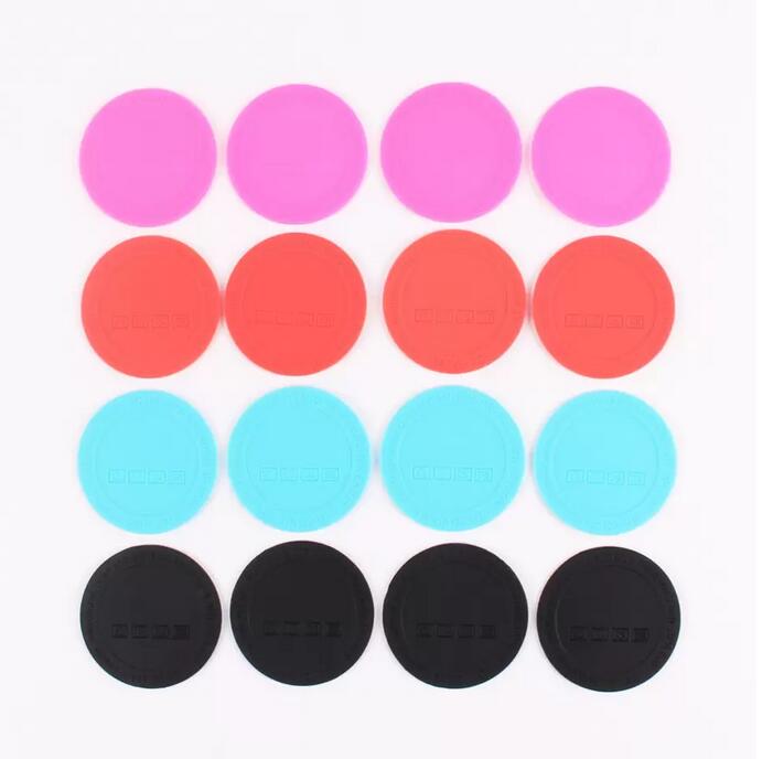 

Antislip Cup Tumblers Mat Silicone Coaster Round Drinking Bumpers Rubber Bottom Waterproof Heat Resistant For 20oz 30oz Tumbler Water Bottle Sticker C0331, Light blue