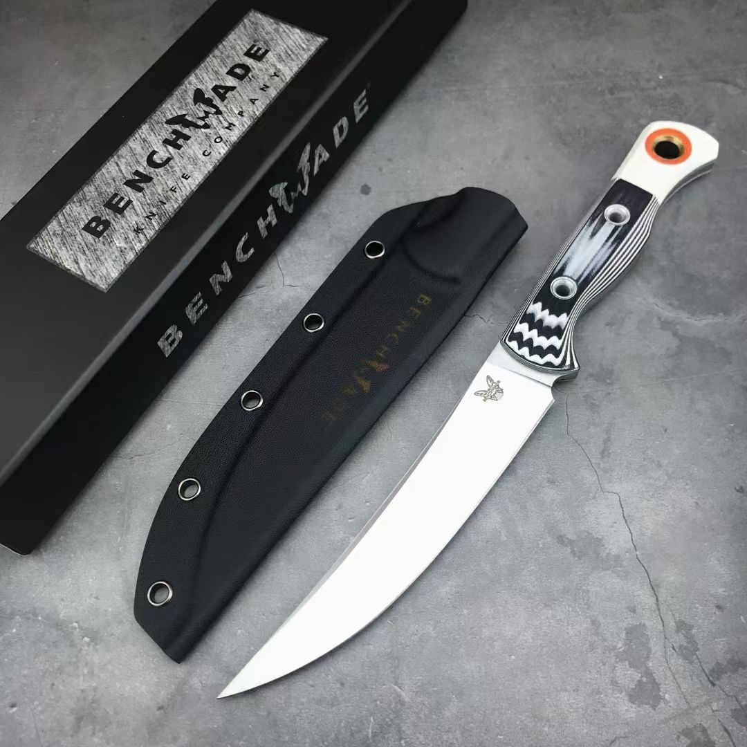 

Benchmade 15500 Hunt Meatcrafter Fixed Blade Knife 6.08" CPM-S45VN Blade Tactical Survival Combat Kitchen Camping Knives Outdoor Sports EDC 15017 9400 15002 Tools