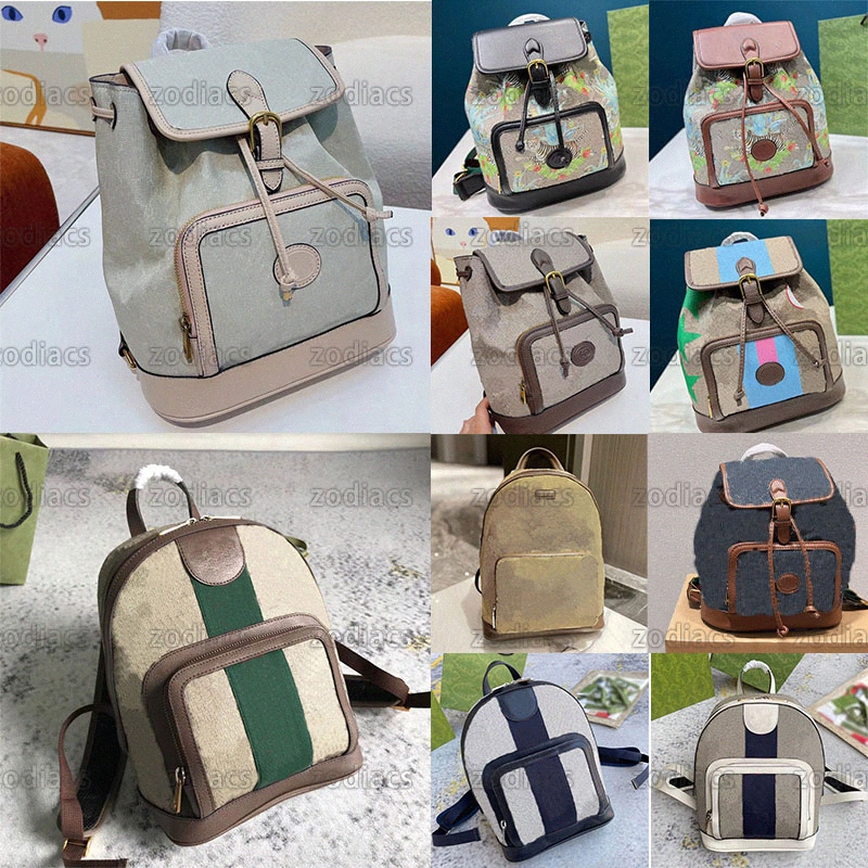 

Newest Classic meo vintage Backpack with Interlocking G Leather ophidia series jumbo Outdoor Handbag Party red and green stripes Shoulderbag Luxury De B13A#, Customize