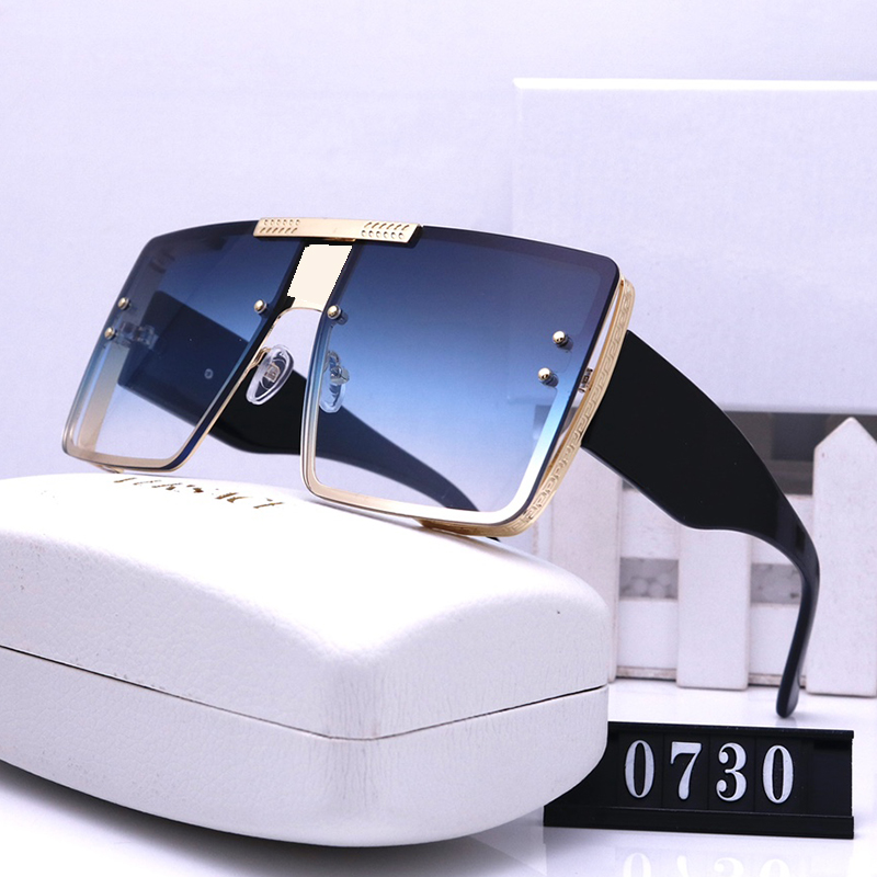 

Large square men's and women's sunglasses European and American popular fashion classic goggles suitable for travel driving with box Oculos de sol