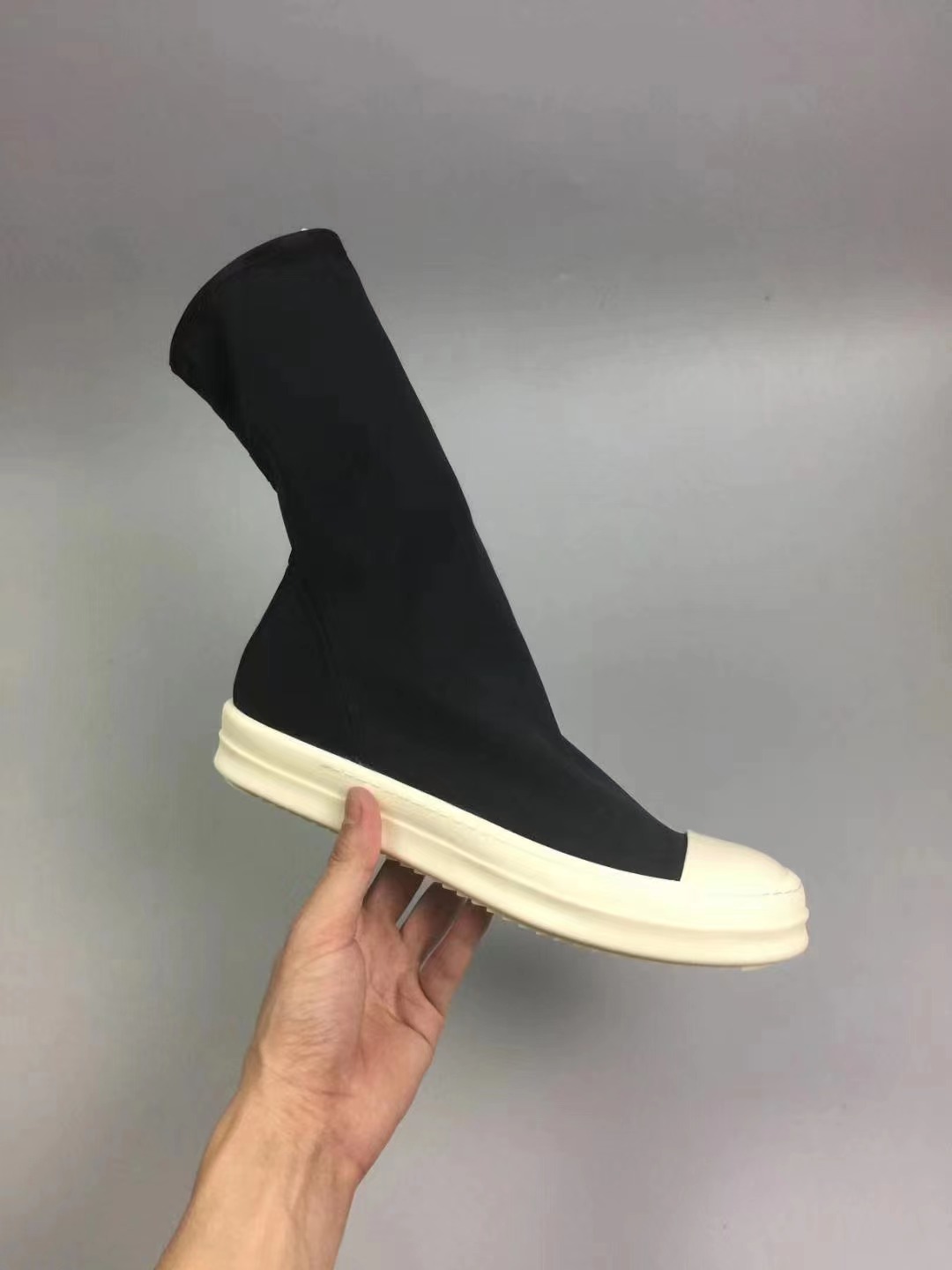 

Mian Line Sewing fashion Socks satin owen Boots canvas cotton rock street ankle Booites, As picture