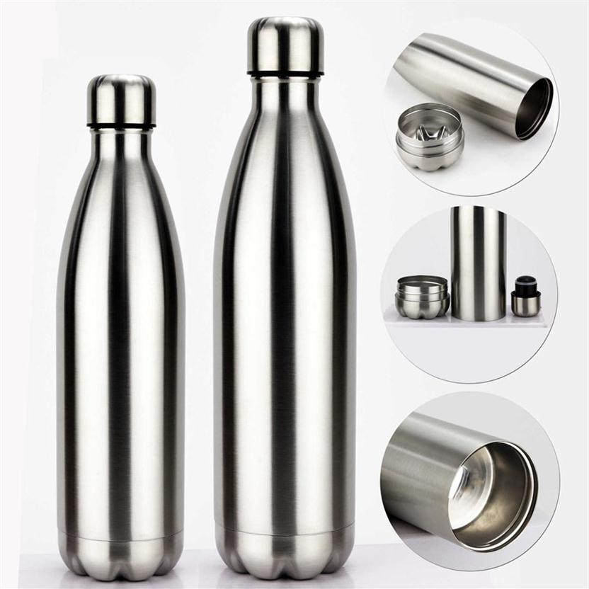 

Diversion Water Bottle Secret Stash Pill Organizer Can Safe Stainless Steel Tumbler & Hiding Spot for Money Bonus kettle with stor259z