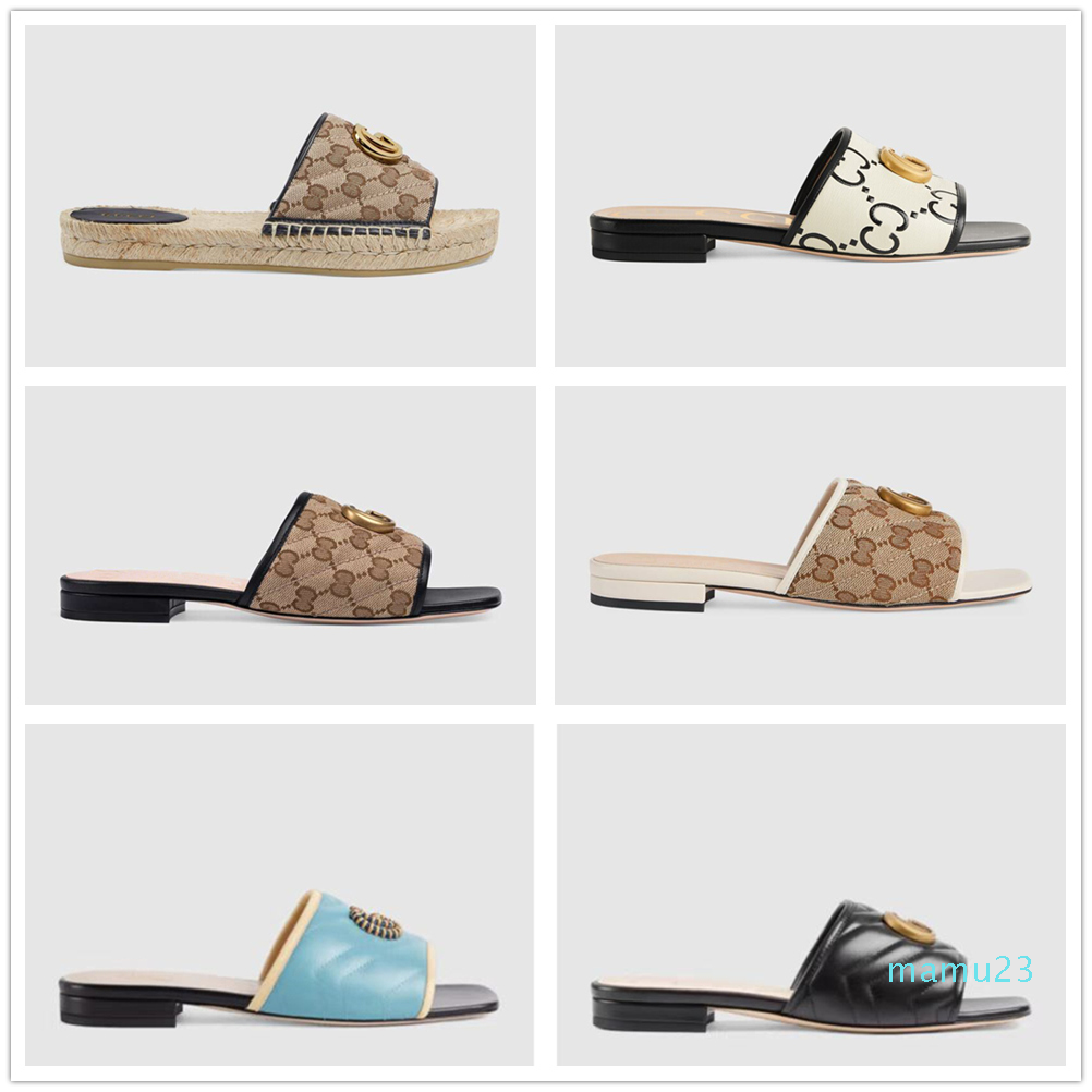 

2022 hoes sandals New electric embroidered flat slippers, fabric: imported