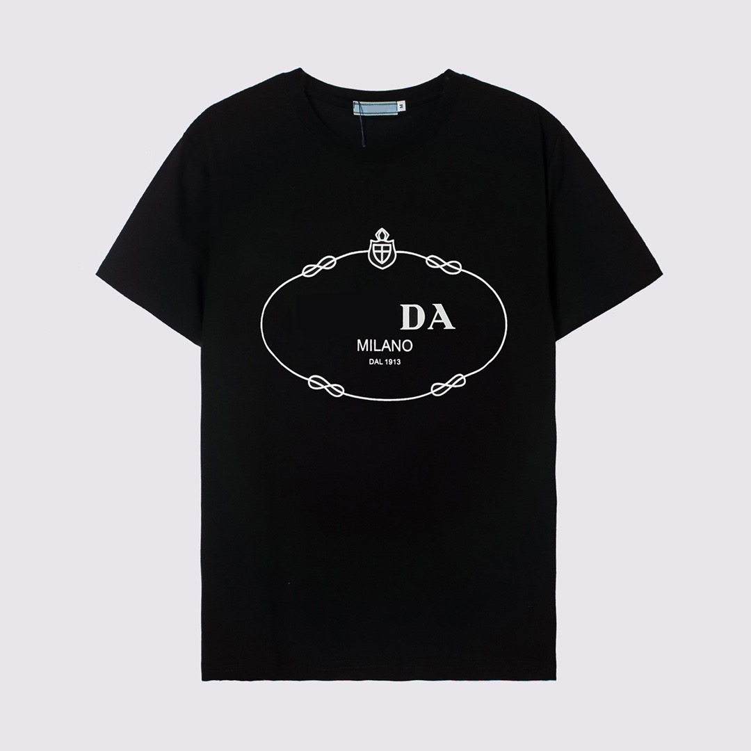 

2022 Sommer Herren Designer Men's T-shirts Casual Man Womens T-Shirts mit Buchstaben Drucken Kurzarm Top Verkauf Luxus Männer Hip Hop Kleidung, Black