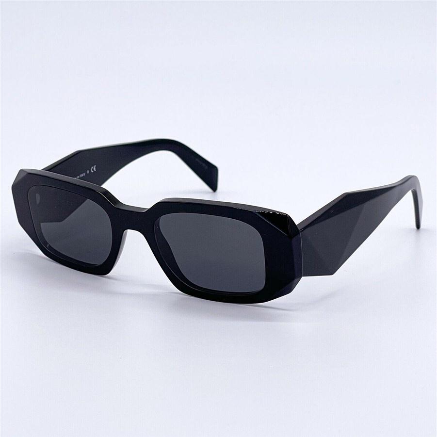 

Luxury Rectangle Woman Sunglasses Fashion Deisnger UV400 Lens Summer Style Symbole 17ws Glasses Rectangular Square Top Quality Com245Q
