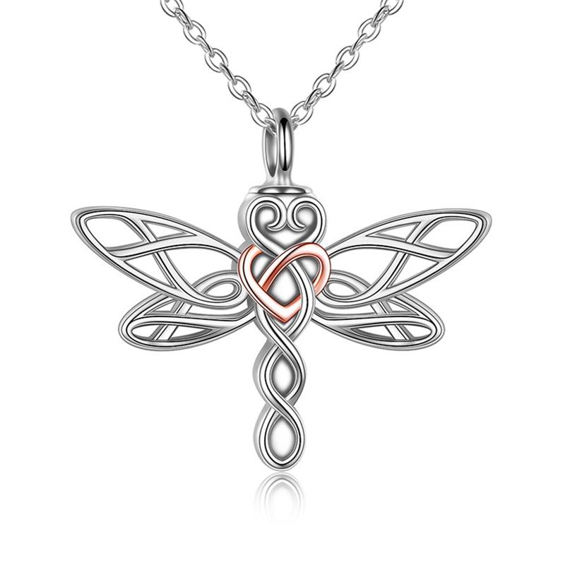 

Pendant Necklaces Dragonfly Urn Necklace For Ashes Keepsake Jewelry Women