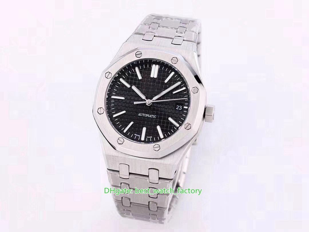 

12 Style Ladies Watches 37mm 15450 Designer Watch Stainless Steel Sapphire Glass Transparent Asia 2813 Movement Mechanical Automatic Women's Wristwatches, With box papers
