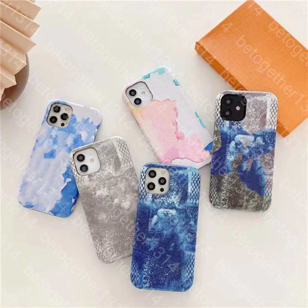

Designer phone cases for iPhone 11 12 13 Pro max 11Pro 12Pro 12Promax 13Promax XR xs x 7 8 plus samsung note20 S21 Fashion letter printed leather TPU protective case, Light green