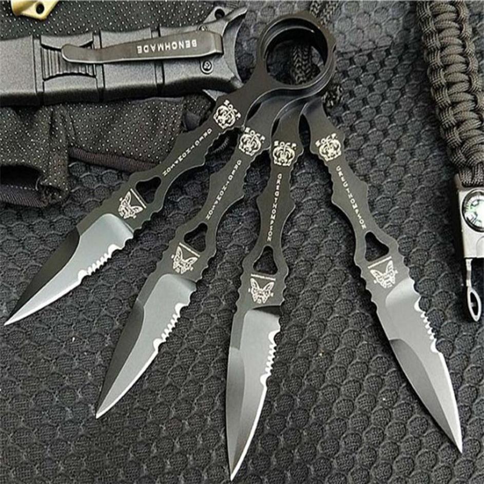 

Benchmade BM176 176 Serrated Fixed blade knife EDC Outdoor Self defense Hunting camping Tactical Knives BM 15200 133 15080 BM535 K177S