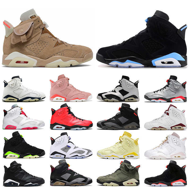 6s men women basketball shoes British Khaki Olive Black Cat Bordeaux Bred Defining Moment Electric Green Flint Iron Grey 6 mens trainers