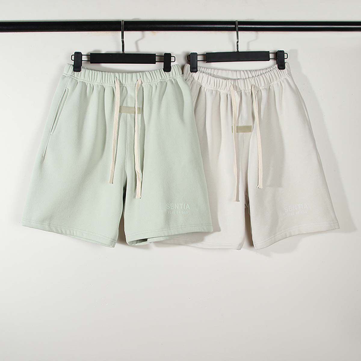 

new men's Fashion High quality Summer Cotton Terry shorts European and American hip hop street style 999