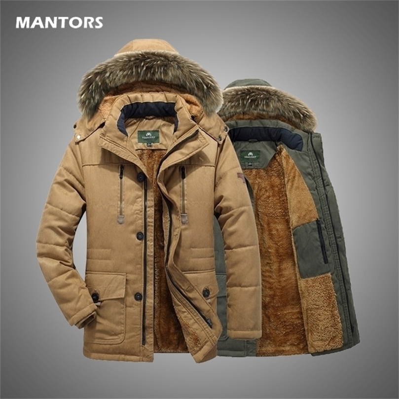 

Winter Jacket Men Plus Size 5XL 6XL Thick Warm Parka Coat Casual Faux Fur Hooded Fleece Long Male Jacket Windbreaker Men 201127, Wish161 black