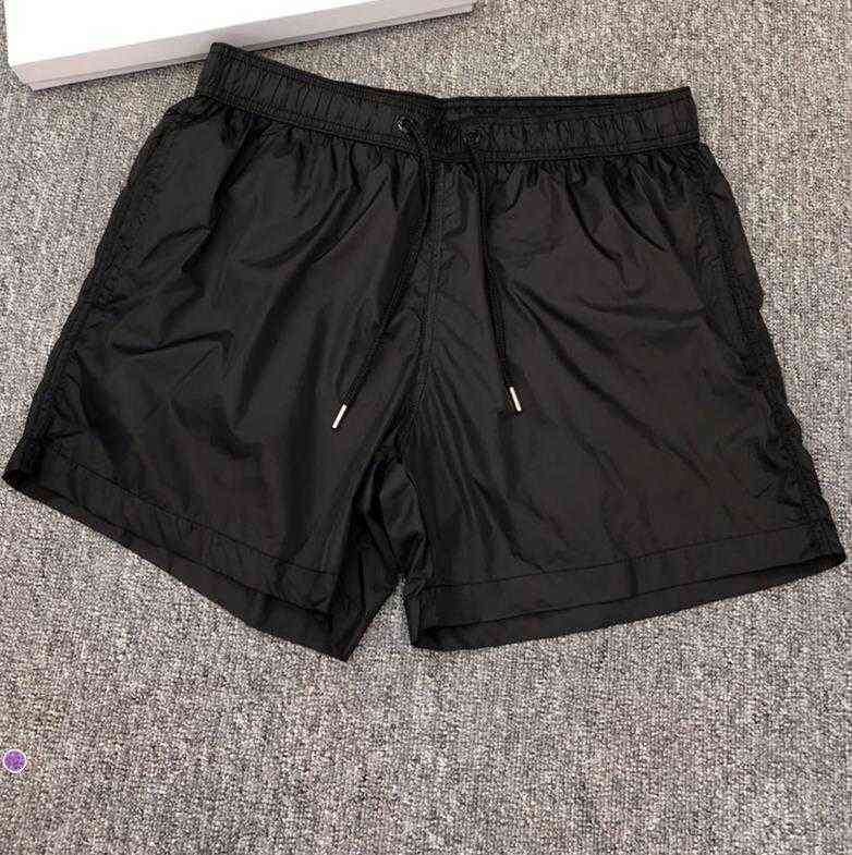 

Summer Men Nylon Swim Shorts Fashion Designer Gentleman Side Pockets Swimear Boy Zipper Closure Back Pocket Tonal Drawcord Short Pants, Customize