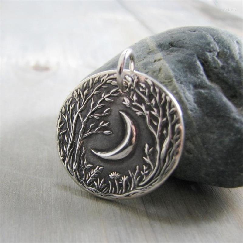 

Pendant Necklaces Vintage Moon Chain Statement Necklace For Women Female Party Boho Fashion Jewelry Accessories GiftsPendant