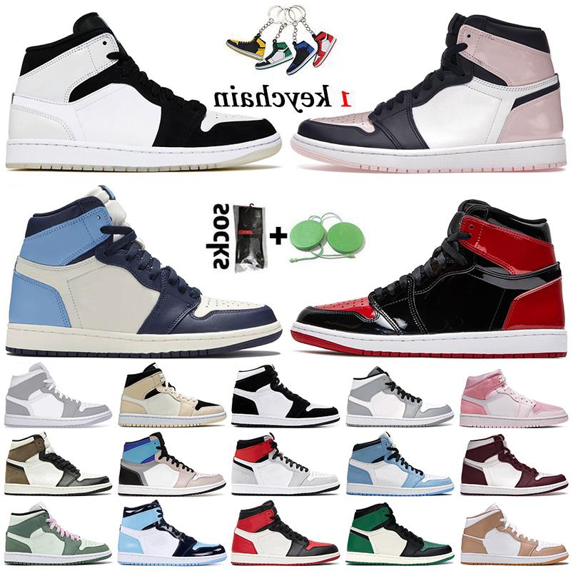 

Jumpman 1 Mens Basketball Shoes 1s Women Sports Trainers Atmosphere Crimson Tint Diamond Shorts University Blue Patent Bred Obsidian Tw Diga, E23 obsidian 36-47