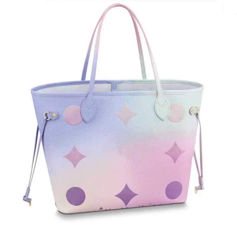 

HH M20511 Women Luxurys Designers totes onthego Shopping Bags NEVER Handbag Gradient FULL Shouder Crossbody Bag Genuine Leather Ladies, #2