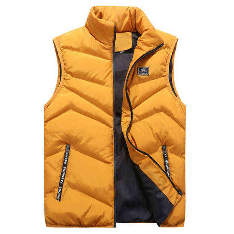 Nouveaux hommes hiver gilet Couple modèles épaississement chaud coton sans manches veste s Homme L220718