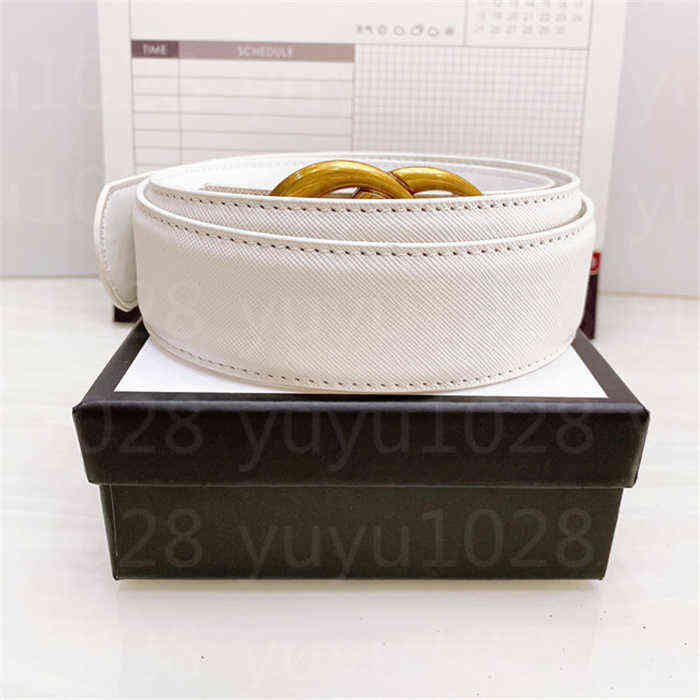 

20 Color Width 3.8cm Belts Fashion Big Buckle Genuine Leather Belt Designer Men Women High Mens G. Waistband90-125cm No Box, Purple