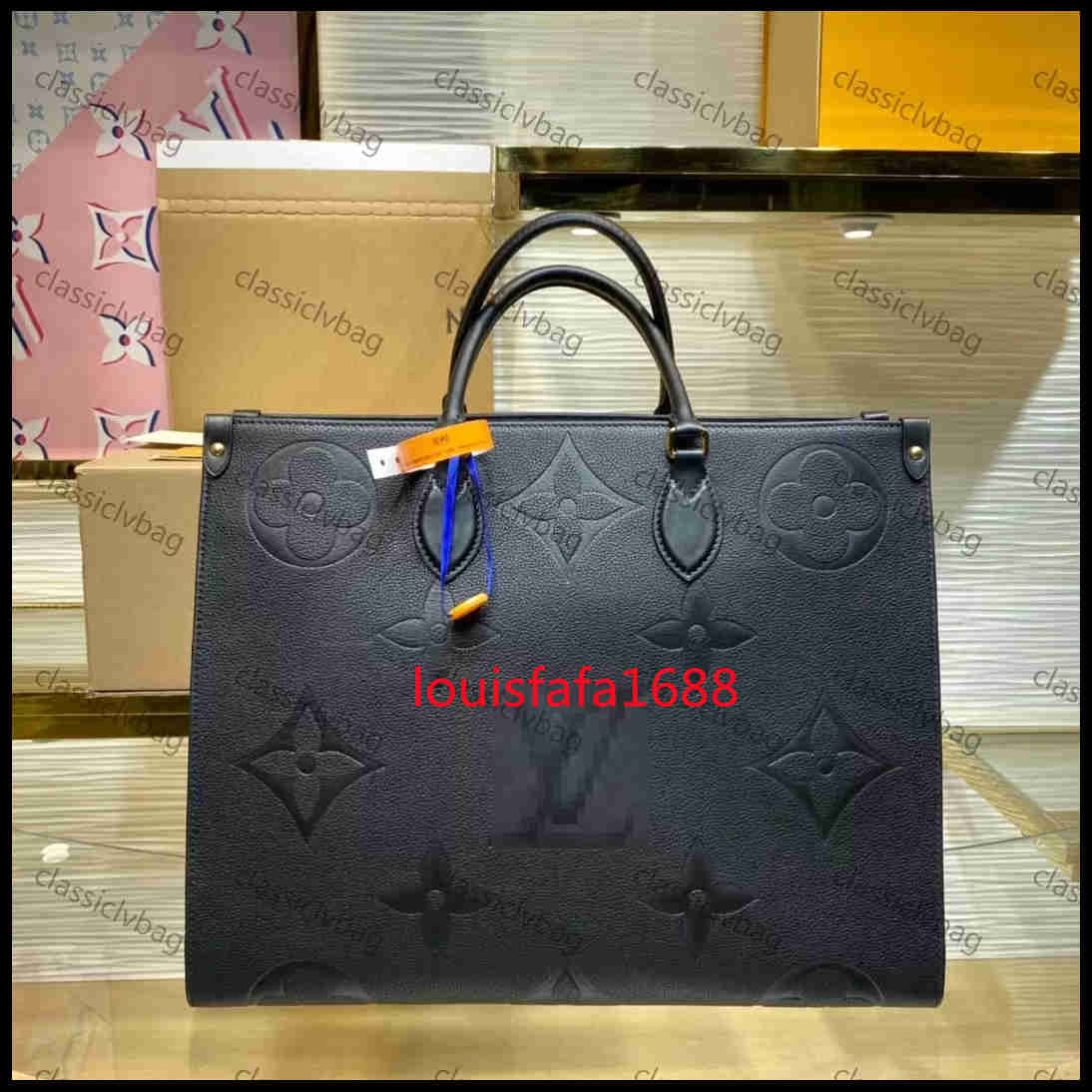 

Designers Handbag Luxurys Bag Onthego handbags High Quality Ladies Chain Shoulder Patent Leather Diamond Evening Bags GM Totes GGS YSLs LVs louiseity viutonity, Leopard black brown