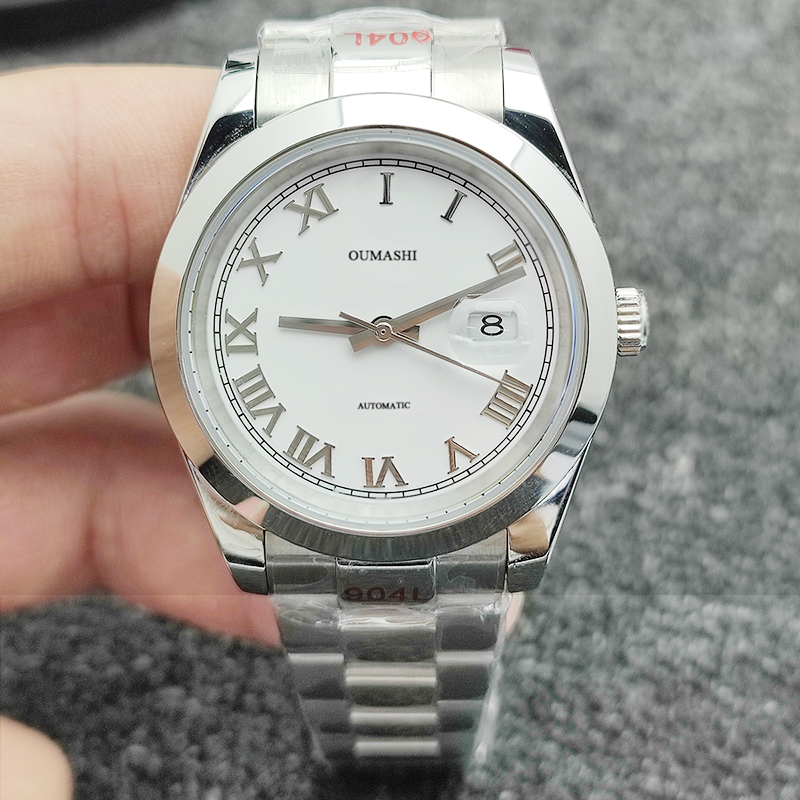 

Men's Watch Automatic Mechanical Watch Sapphire Glass Stainless Steel 316L Calendar