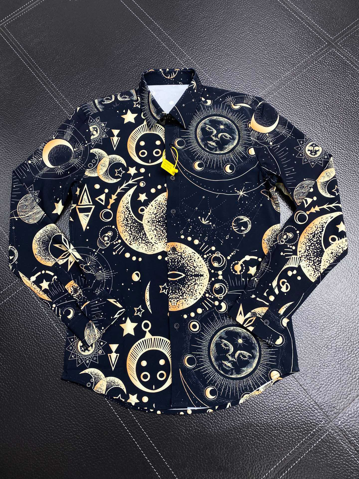 

Mens Designer Shirts Brand Clothing Men Long Sleeve Dress Shirt Hip Hop Style High Quality Cotton Tops 16348, As picture