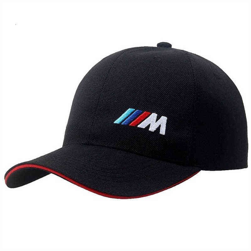 

BMW M Embroidered Baseball Cap Baseball snapback casual outdoor advertising Baseball Cotton father, Black