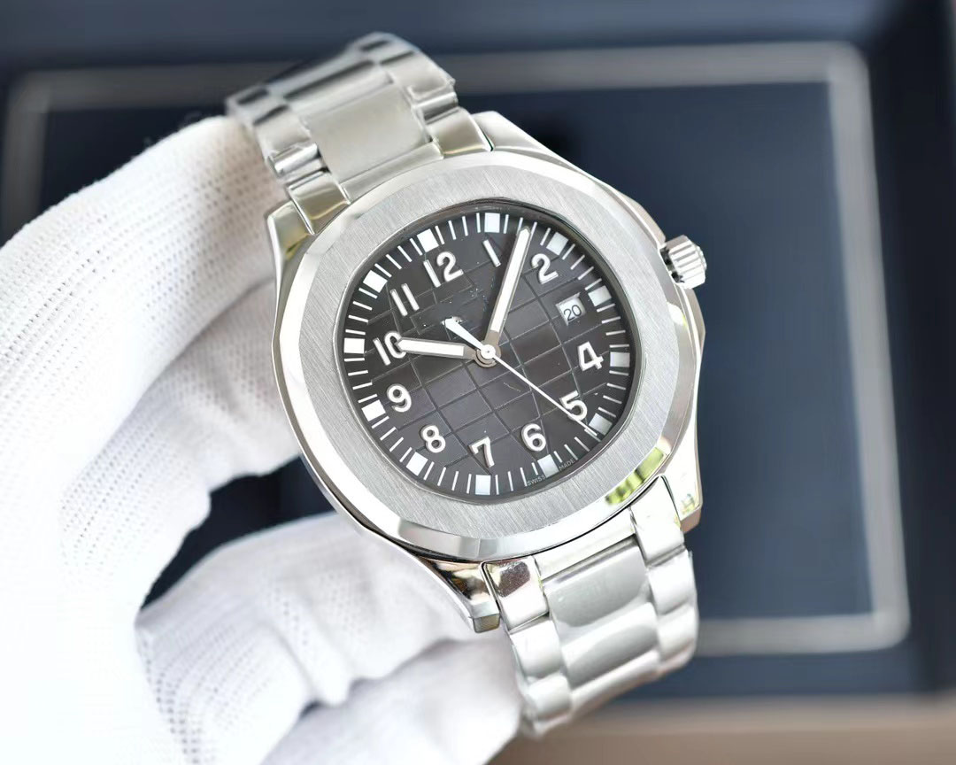 

Fashion Business Men's Watch Automatic Mechanical Movement Sapphire Glass 316 Stainless Steel Strap, 0.8mm