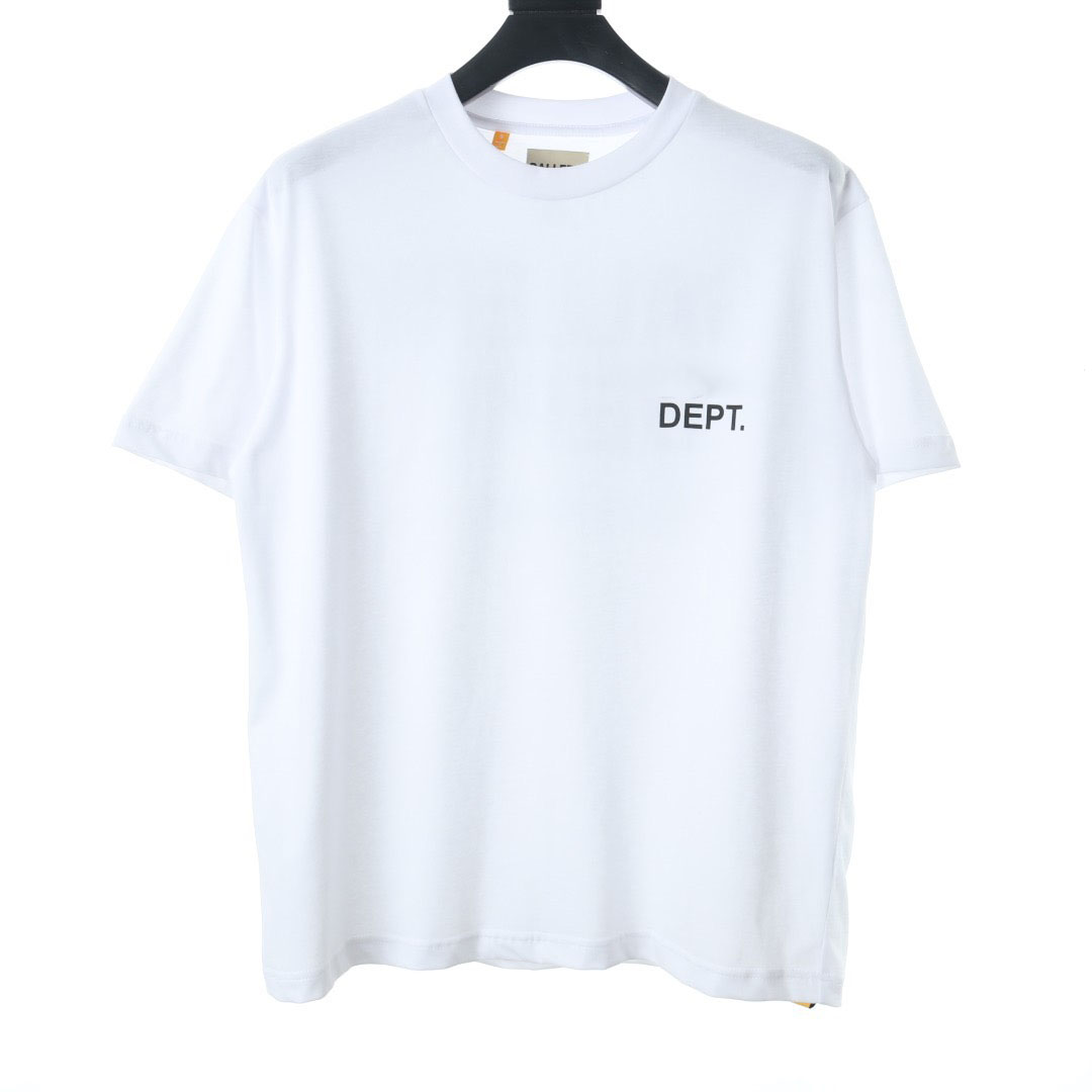 

2022 Men' and women' T-shirt splicing printing short sleeve early spring double strand fine cotton fabric digital printing process ew76gf3s, White