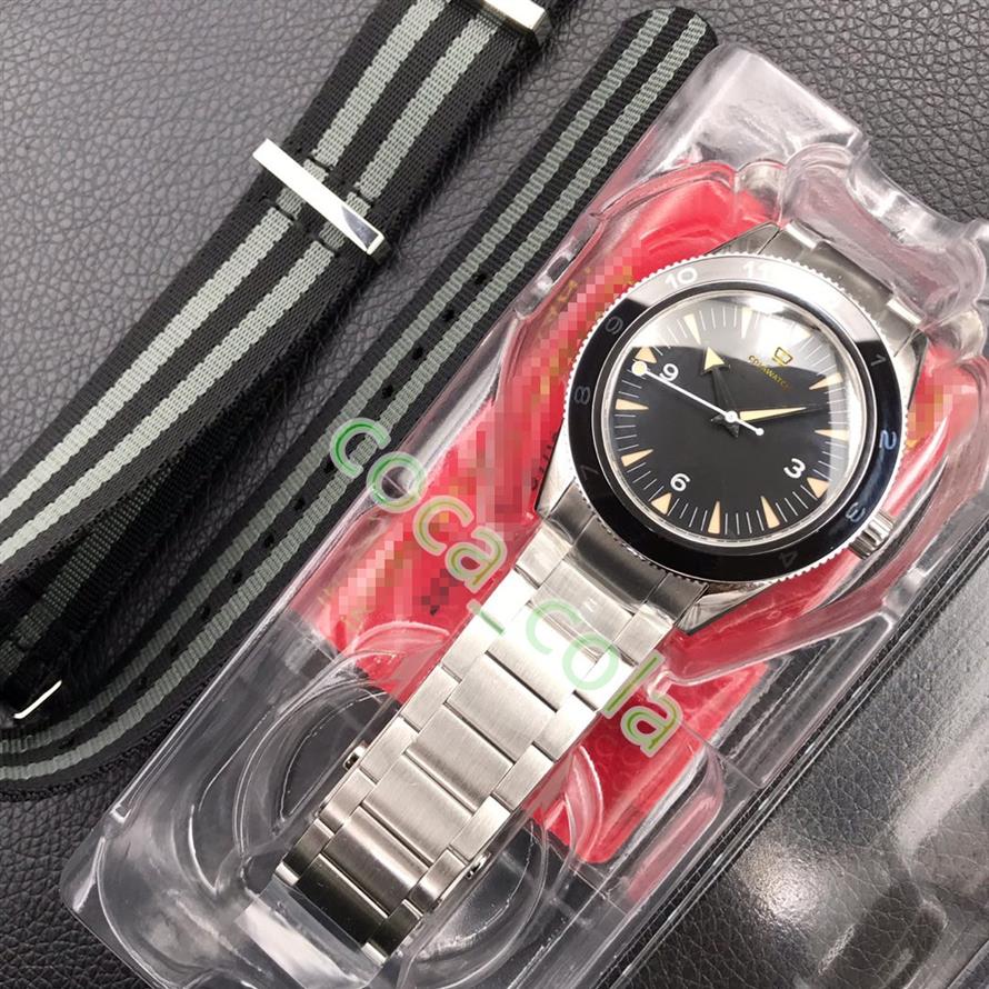 

vs FACTORY Wristwatch DIVER 300M Ghost party 007 CAL.8400 Automatic Men Bracelet Black dial Mens WatcH262l