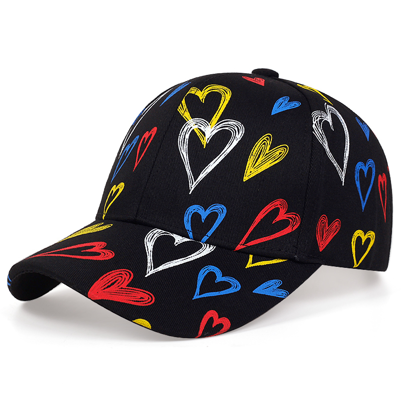 

Summer Letter Print Hat Gorras Para Hombre Casquette Femme Hip Hop Women's Hats Black Graffiti Baseball Cap Women Men CX220322