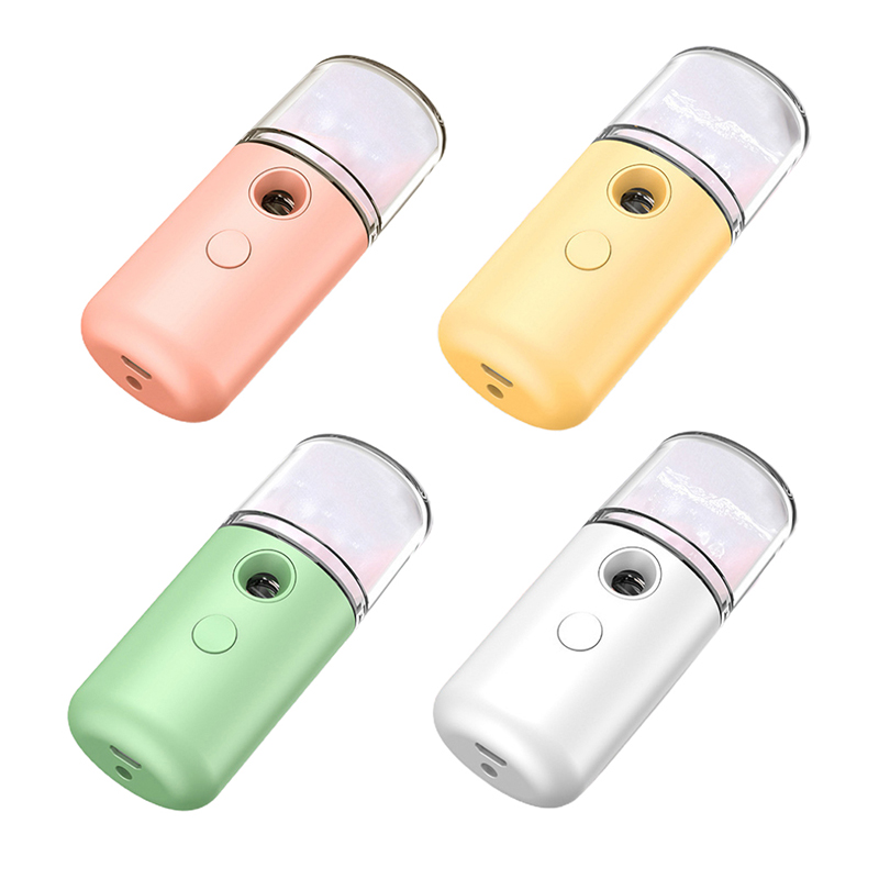 

NEW Portable Hydrating Mist Face Sprayer Facial Nebulizer Steamer USB Rechargeable Moisturizing Skin Care Mini 30ml Spray Beauty