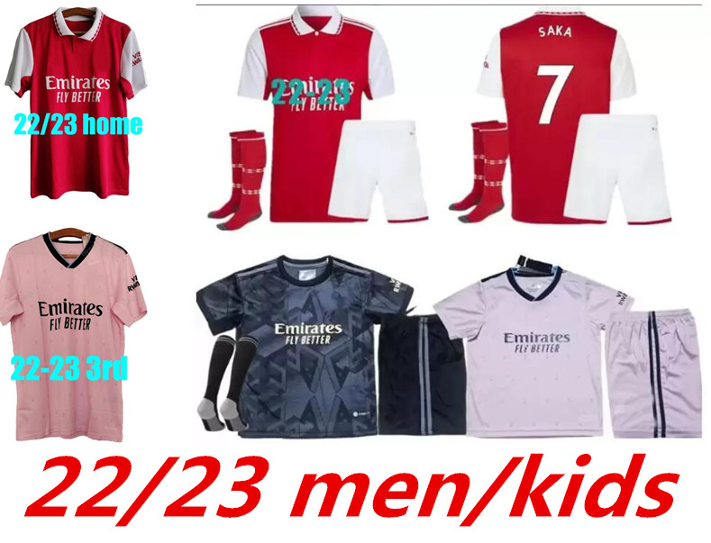 

22 23 PEPE SAKA soccer jersey Fans Gunners MARTINELLI ODEGAARD THOMAS WILLIAN NICOLAS TIERNEY SMITH ROWE ARSen 2022 2023 football shirt Men Kids kit 999, Blue