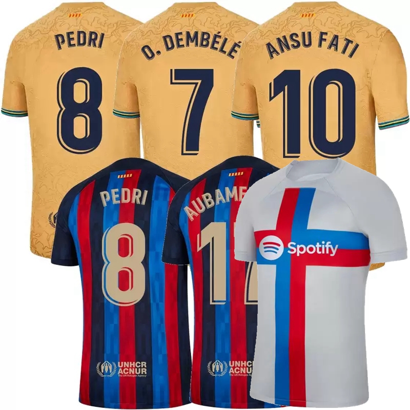 

LEWANDOWSKI ANSU FATI Camisetas de football soccer jersey RAPHINHA KOUNDE GAVI KESSIE R.ARAUJO barcelonas O.DEMBELE PEDRI FERRAN 2022 2023 shirt men kids kit 4XL, Away kids sets with socks