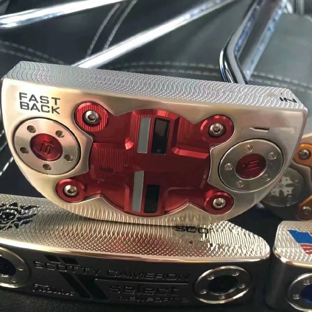 

New Golf Clubs Select FASTBACK Semicircle/Straight Golf Putter with cover