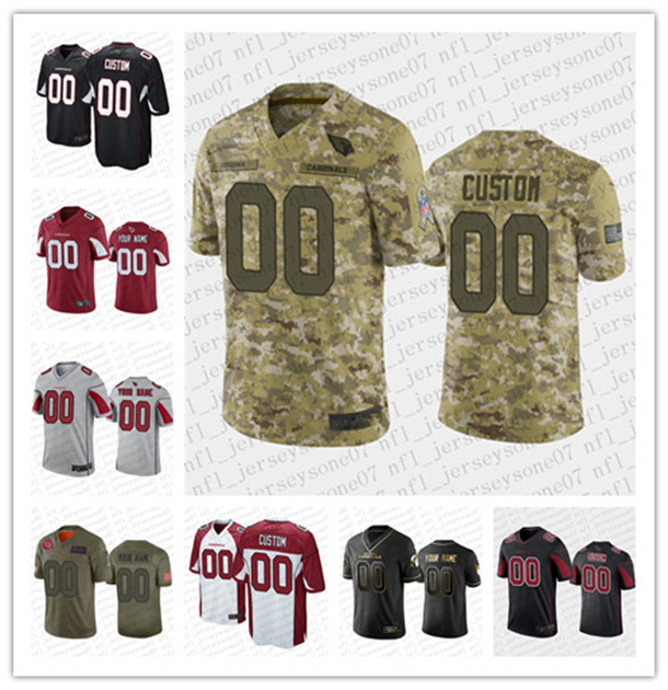 

Jersey Custom Men women youth Arizona''Cardinals''100th Season Black white green blue Vapor Limited Sewn embroidery