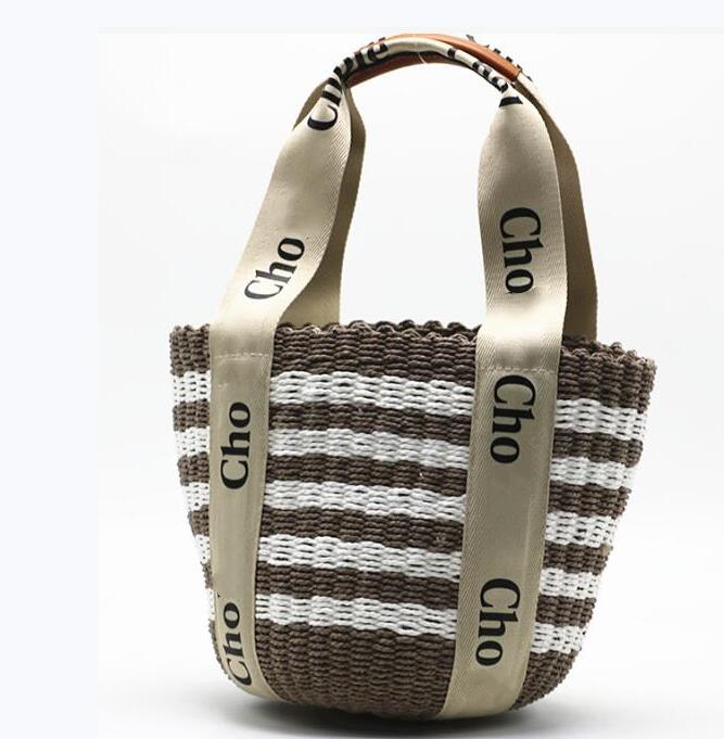 

Womens Shopping Bags Luxurys Designers Lady Leather Artsy Handbag Tote Crossbody Bags Purse Woven bags Hand-held straw slant hand bag