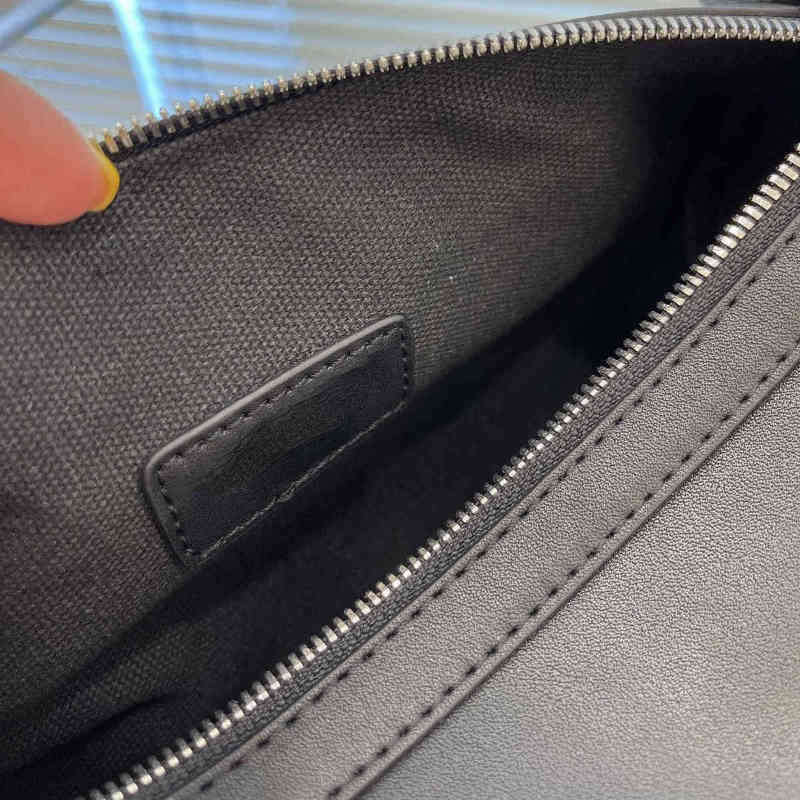 

Shoulder Bag Handbag Pillow High-quality Barrel-shaped Classic Leather Messenger Crossbody Designer Wallet 211027, Black