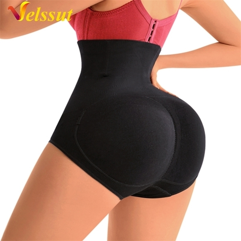 Velssut Womens Fake Ass Butt Lifter Pant Seamless Shapewear Hip Enhancer Booty Pad Push Up Underwear Butt Buttocks Body Shaper 220628