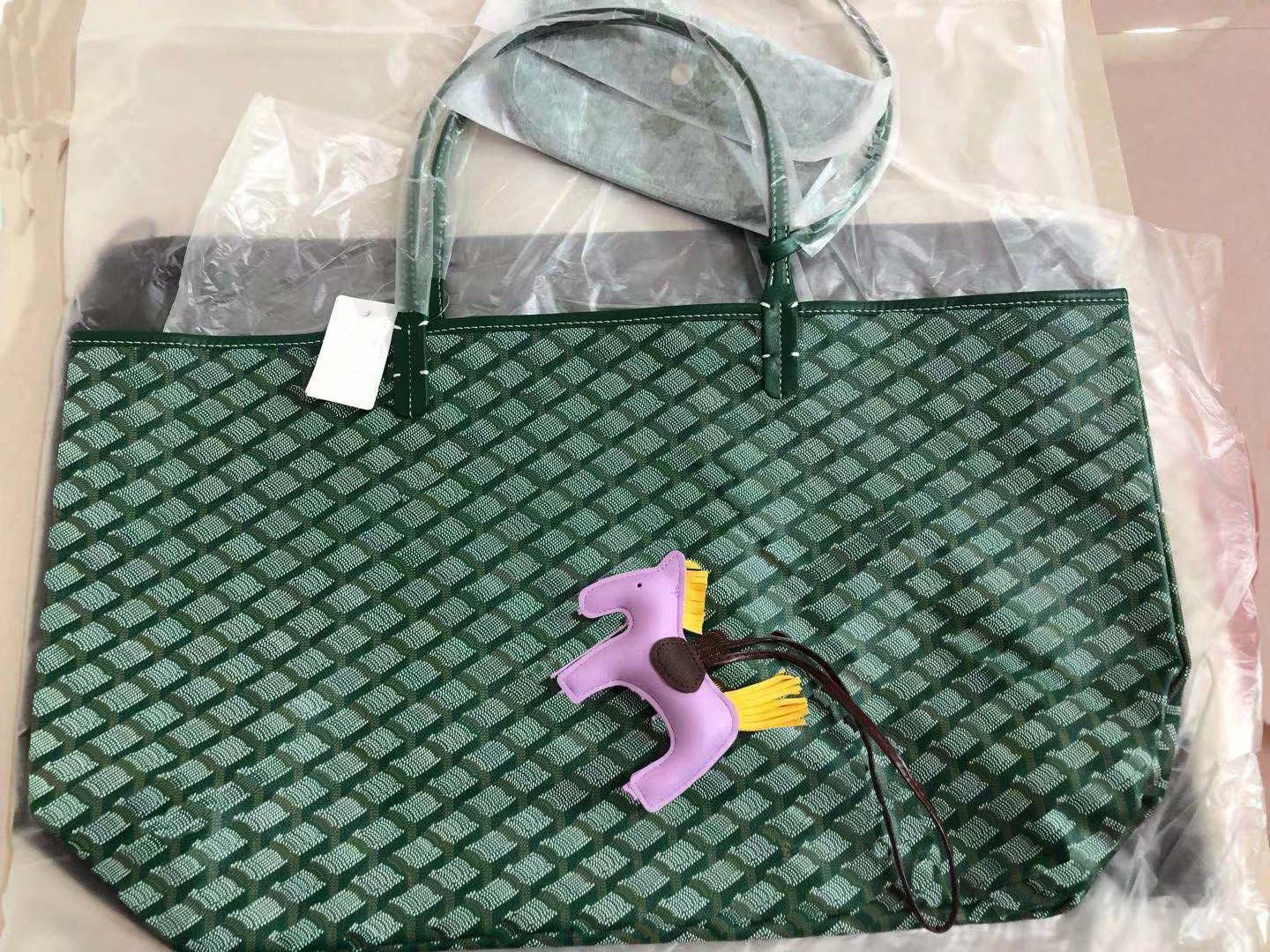 2022 Bag féminin goya shopping la plus haute qualité TOTE TOTE SEUX-face Gy Real Leathe Handsbag 1